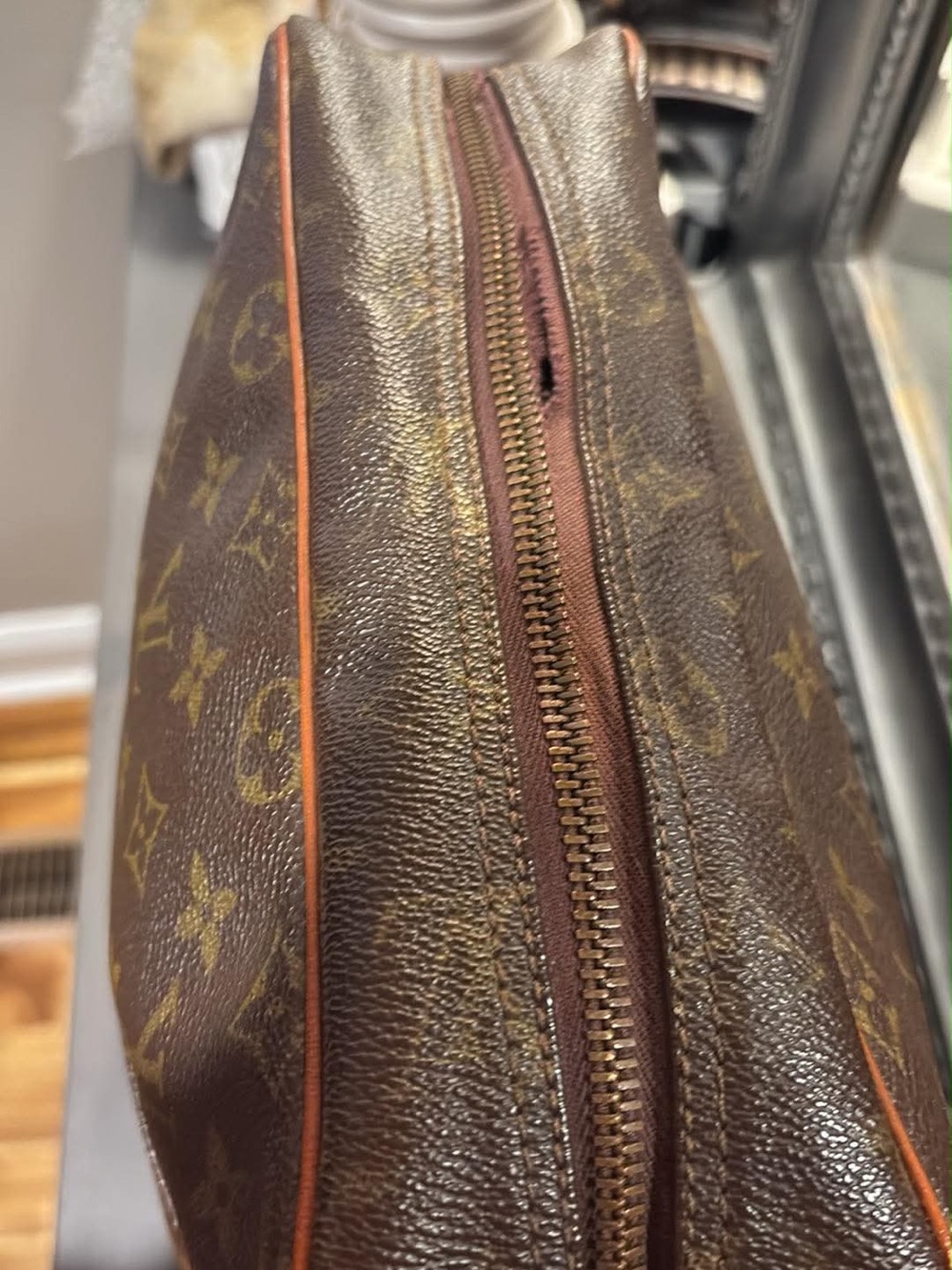 Final Price~Louis Vuitton Monogram Canvas Marceau GM Messenger Bag w/ COA - Picture 12 of 16